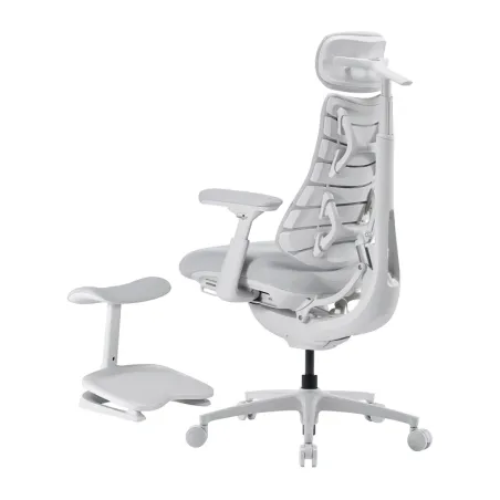 LiberNovo Omni Pro 45 cm Ergonomic Chair (White)